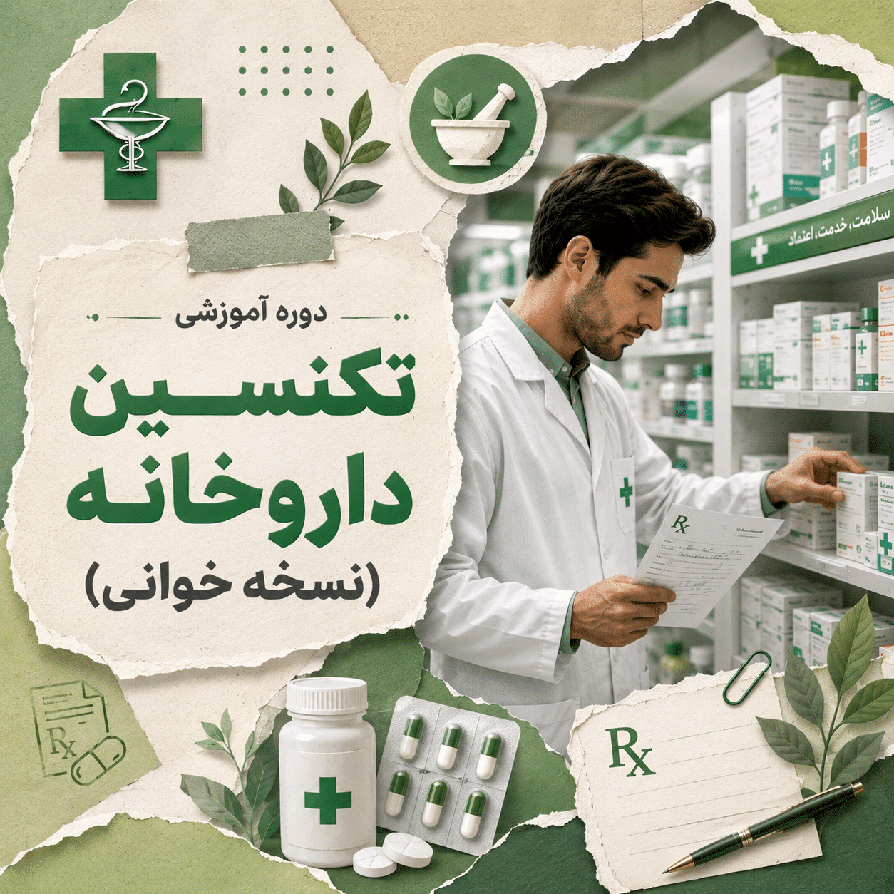 کلاس (دوره) آموزش تکنسین داروخانه