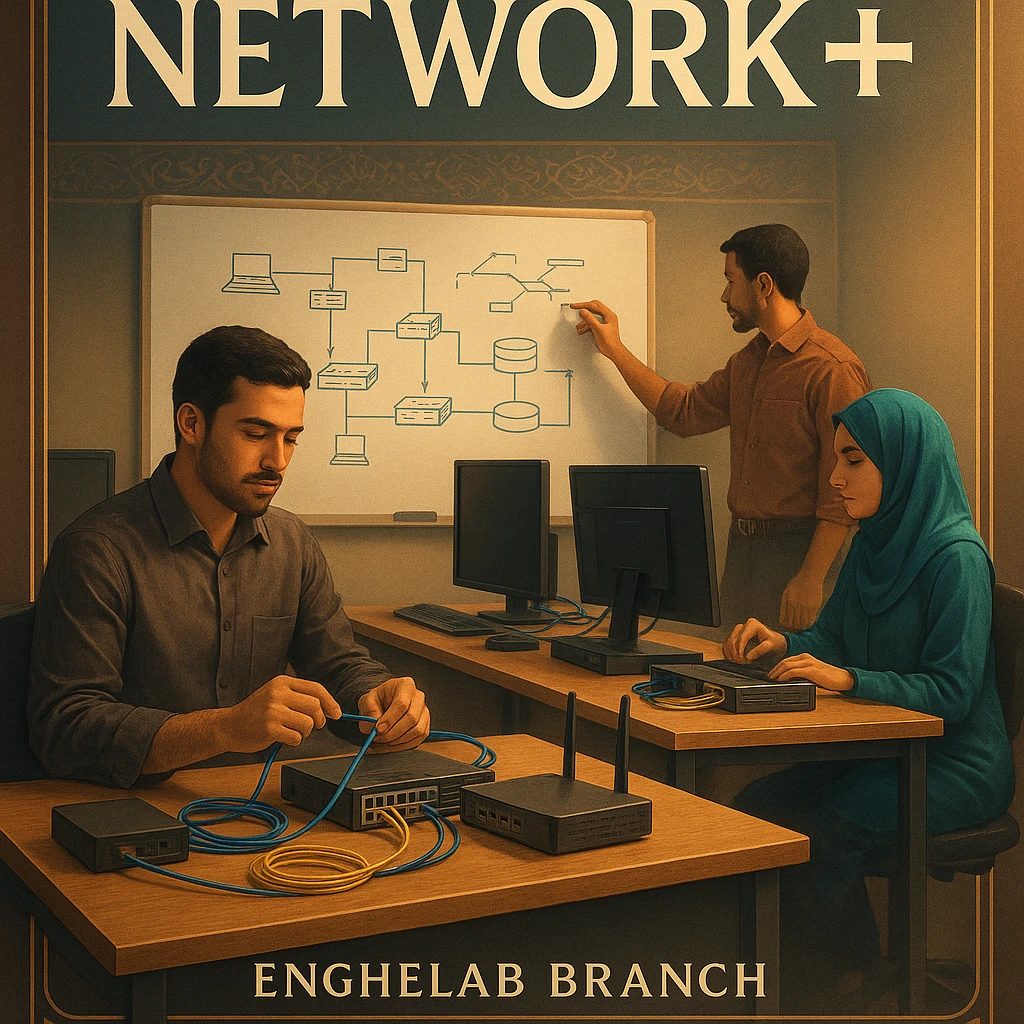  سرفصل‌های کلاس (دوره) آموزش Network+ در مجتمع فنی تهران نمایندگی انقلاب