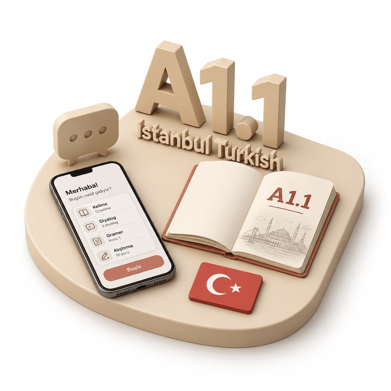 کلاس (دوره) آموزش استانبولی A1.1