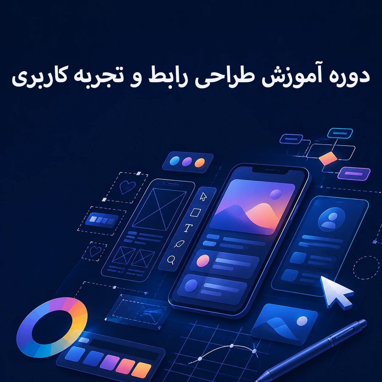 سرفصل‌های دوره آموزش طراحی رابط و تجربه کاربری (UI/UX)