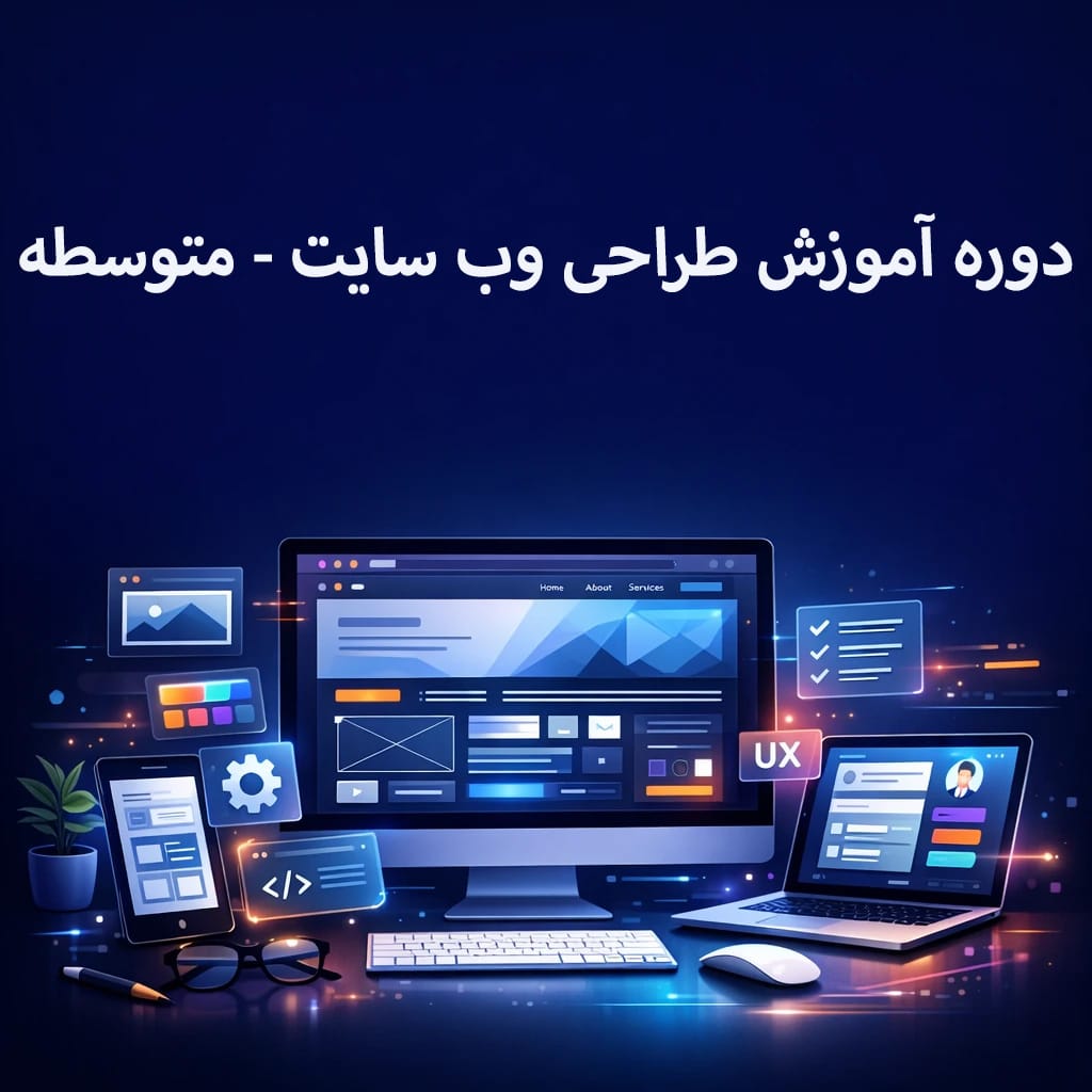 سرفصل‌های دوره آموزش طراحی وب‌سایت - متوسطه