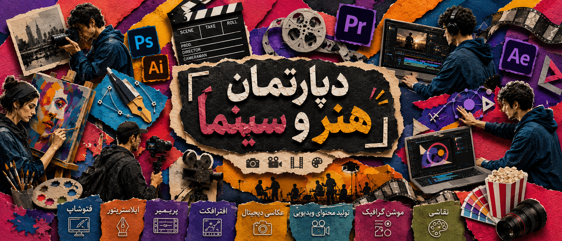 کاور دپارتمان هنر و سینما