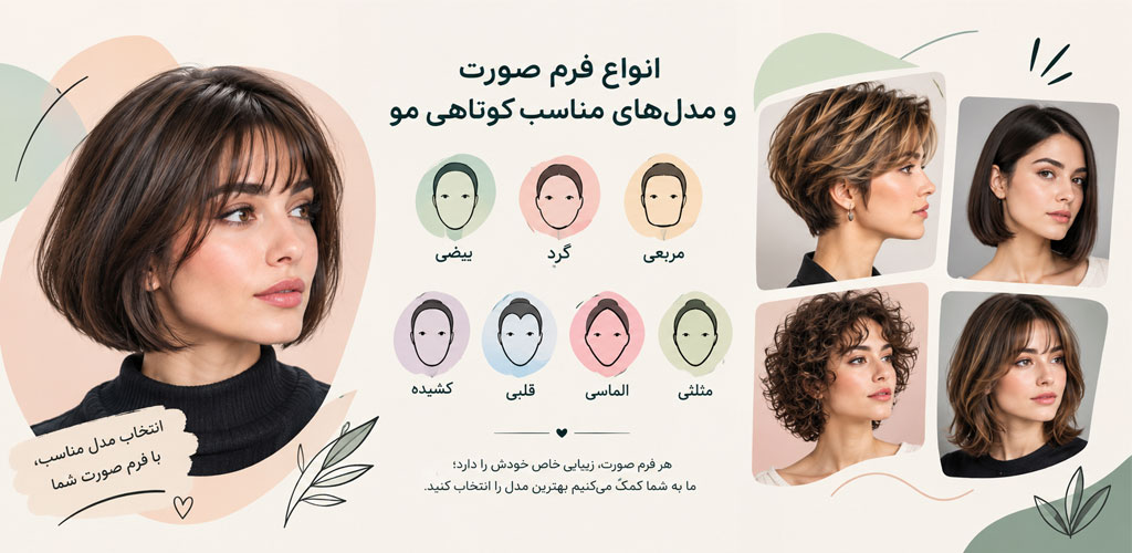 آیا چتری برای صورت کشیده مناسب است؟ - کوتاهی مو بر اساس فرم صورت