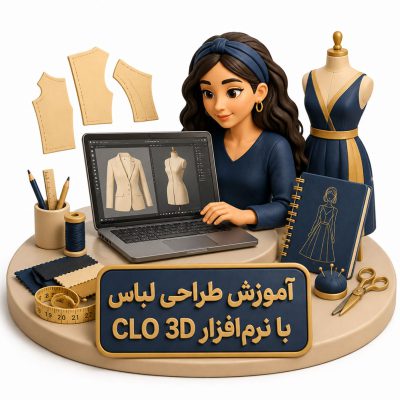 دوره آموزش نرم افزار طراحی لباس CLO 3D
